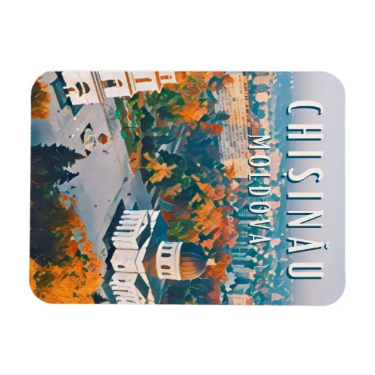 Chisinau (stad) magneet (Horizontaal)