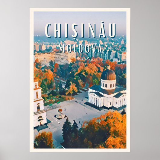 Chisinau (stad) poster (Voorkant)