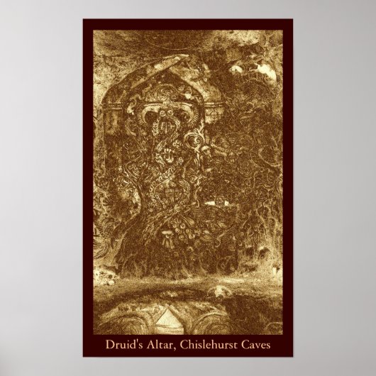 Chislehurst Caves Poster (Voorkant)