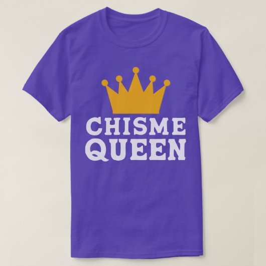 Chisme Gossip Queen T-shirt (Design voorkant)