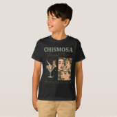 Chismosa Social Club By Invitation Only Design T-shirt (Voorkant volledig)
