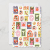 Chismosa Social Club Gossip & Verjaardag Meisjes N Kaart (Achterkant)