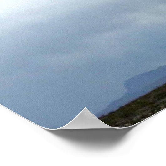 Chisos Mountains Rainstorm - Big Bend Poster (Hoek)