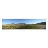 Chisos Mountains, Texas Foto Afdruk (Voorkant)