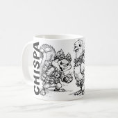CHISPA & BOLO Steampunk Animal Mug Koffiemok (Voorkant links)