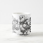 CHISPA & BOLO Steampunk Animal Mug Koffiemok (Center)