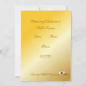 Chistening - Aanpassen Kaart (Achterkant)