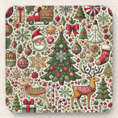 Chistmas Bier Onderzetter (Voorkant)