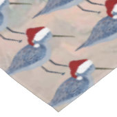 Chistmas sandpipers Holdiay coastal tablecloth Tafelkleed (Gekanteld)