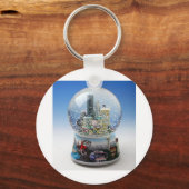 Chistmas Snow Wereldbol Sleutelhanger (Voorkant)