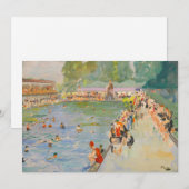 Chiswick Baths | Sir John Lavery (Voorkant / Achterkant)