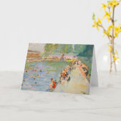 Chiswick Baths | Sir John Lavery Kaart (Gele Bloem)