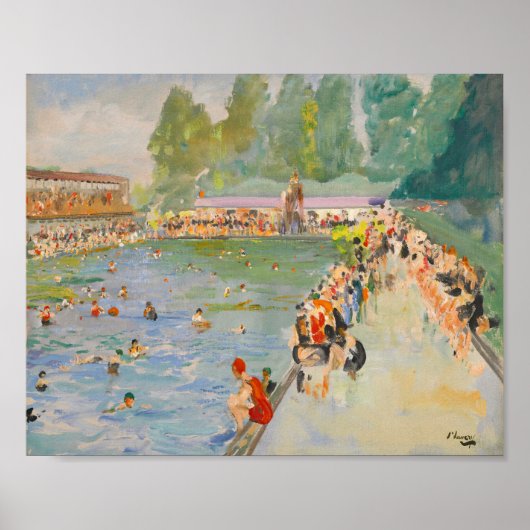 Chiswick Baths | Sir John Lavery Poster (Voorkant)