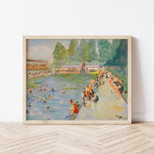 Chiswick Baths | Sir John Lavery Poster