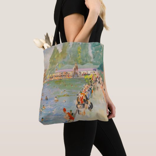 Chiswick Baths | Sir John Lavery Tote Bag (Dichtbij)