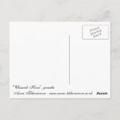 Chiswick House Briefkaart (Achterkant)