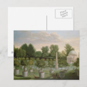 Chiswick House Gardens (olie op doek) Briefkaart (Voorkant / Achterkant)