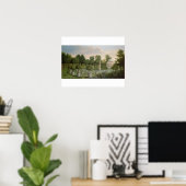 Chiswick House Gardens (olie op doek) Poster (Thuiskantoor)