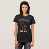Chital ik vind Axis Deer echt leuk T-shirt (Voorkant volledig)