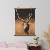 Chital Natural Habitat | Nationaal park Bandhavgar Hangend Wandkleed (Slaapkamer)