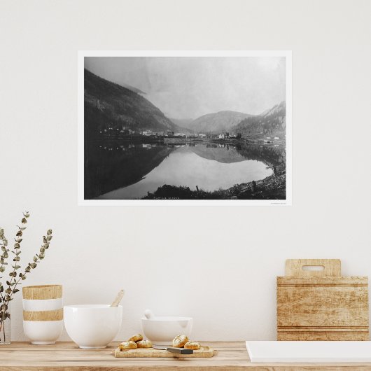 Chitina, Alaska Panoramic 1916 Poster (Keuken)