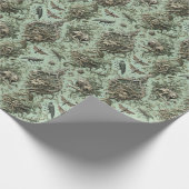 Chitinous Elegy – Gothic Insect behang ontwerp Cadeaupapier (Hoek)