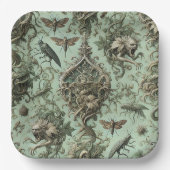 Chitinous Elegy – Gothic Insect  Papieren Bordje (Voorkant)