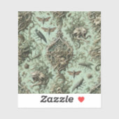 Chitinous Elegy – Gothic Insect  Sticker (Vel)