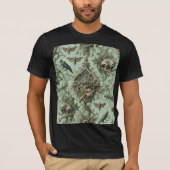 Chitinous Elegy – Gothic Wearable Art T-shirt (Voorkant)