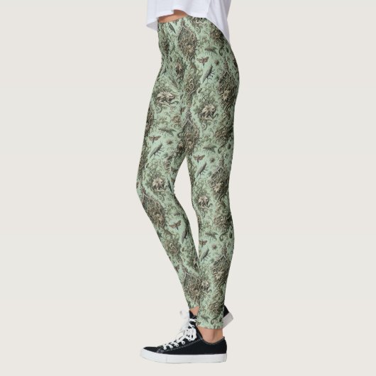 Chitinous Elegy – Gotisch Victoriaans Leggings (Links)