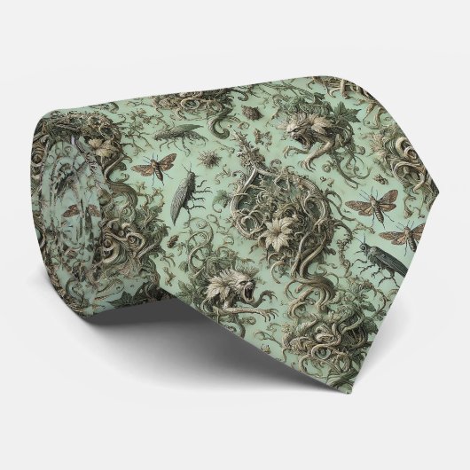 Chitinous Elegy – Gotisch Victoriaans Stropdas (Opgerold)