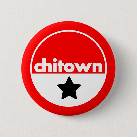 ChiTown Ronde Button 5,7 Cm (Voorkant)