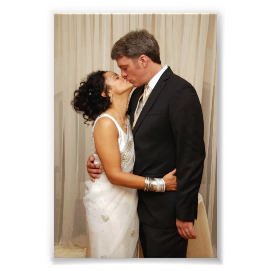 Chitra & Jeffrey: Wedding Foto Afdruk (Voorkant)
