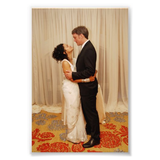 Chitra & Jeffrey: Wedding Foto Afdruk (Voorkant)
