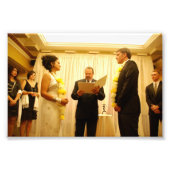 Chitra & Jeffrey: Wedding Foto Afdruk (Voorkant)