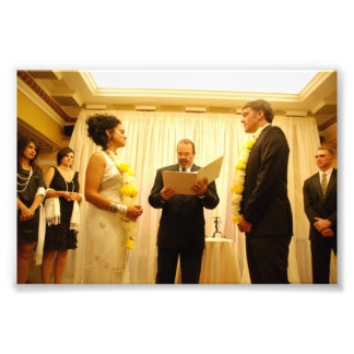 Chitra & Jeffrey: Wedding Foto Afdruk