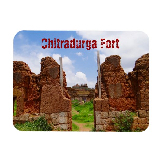 Chitradurga Fort, Karnataka, India Magneet (Horizontaal)