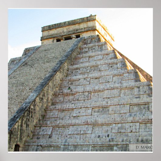 CHITZENITZA PYRAMID Poster (Voorkant)