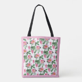 Chitzy Pink Wild Roos Tote Bag (Achterkant)