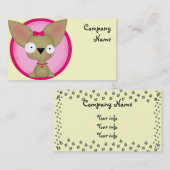 Chiuhauha-Visitekaartje Visitekaartje (Voorkant / Achterkant)