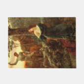 Chivalerie (door Frank Dicksee) Deurmat (Voorkant)