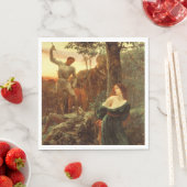 Chivalerie (door Frank Dicksee) Servet (Insitu)