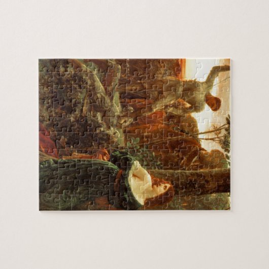 Chivalry [Sir Frank Dicksee] Legpuzzel (Horizontaal)