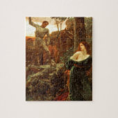 Chivalry [Sir Frank Dicksee] Legpuzzel (Verticaal)