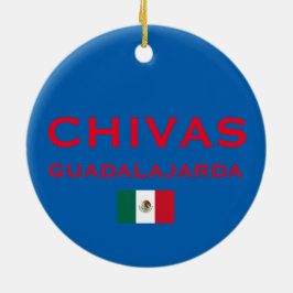 Chivas (Guadalajara) Aangepast kerstversiering Keramisch Ornament