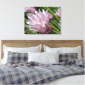 Chive Blossom Canvas Afdruk (Insitu (Slaapkamer))