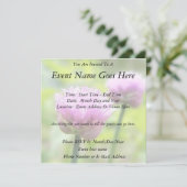 Chive Blossom Kaart (Staand voorkant)