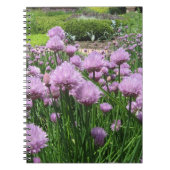 Chive Blossom Notebook Notitieboek (Voorkant)