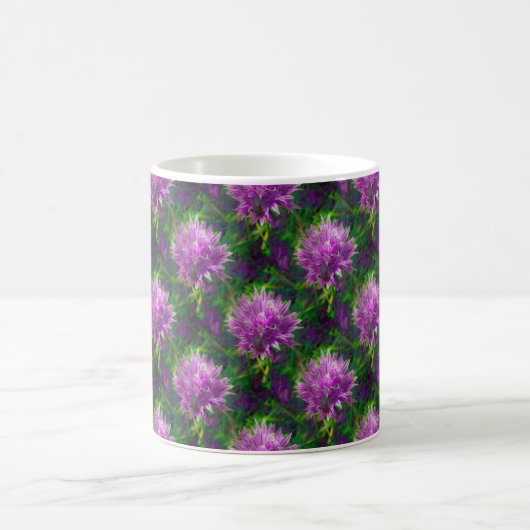 Chive Flower-Mok Koffiemok (Center)