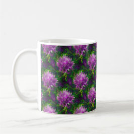 Chive Flower-Mok Koffiemok